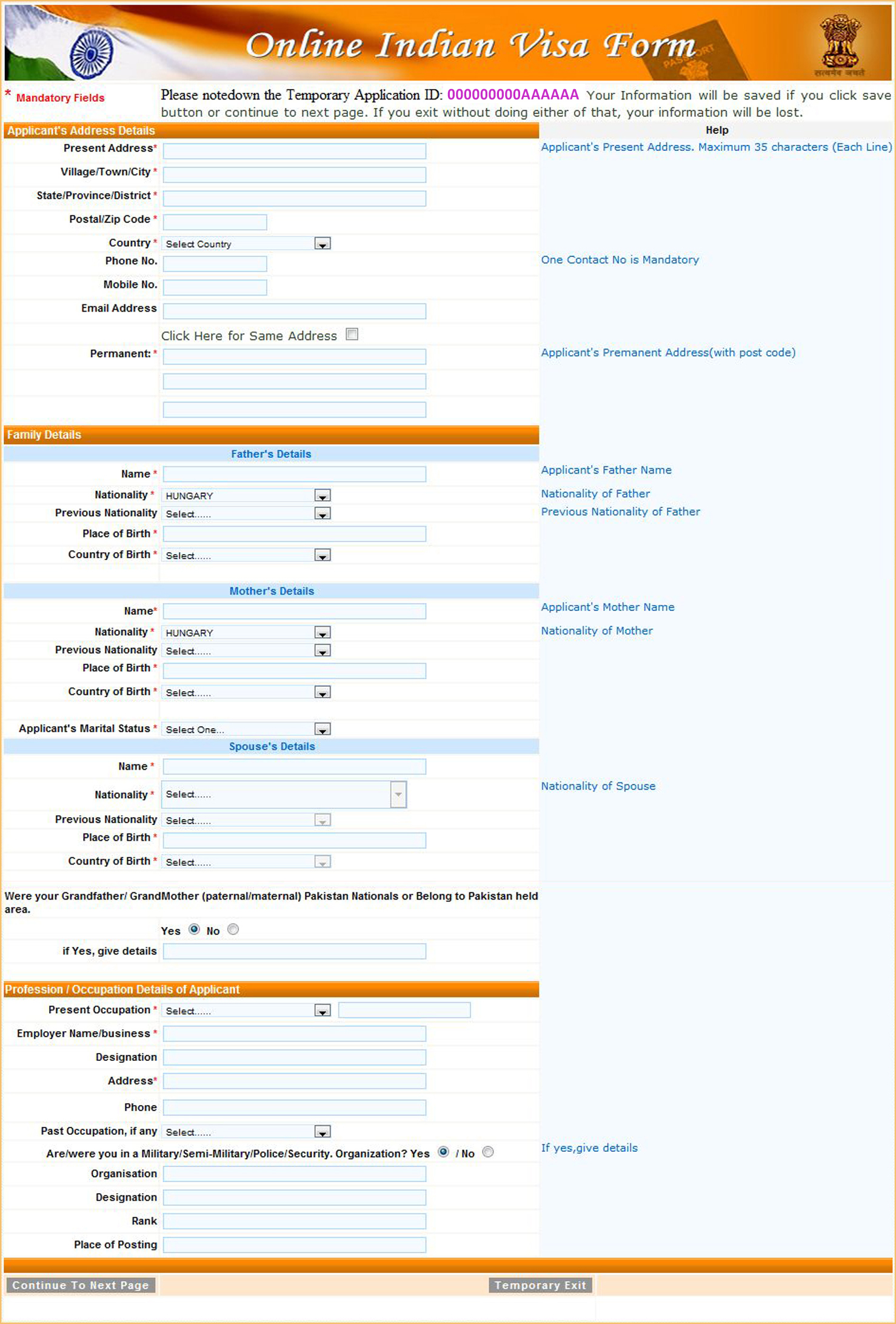 IndiaPass: Indiai vízum 2012